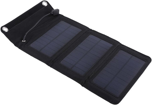 Premium Solarkraaftwierk vill Paneele - ausklappbar mat USB Output