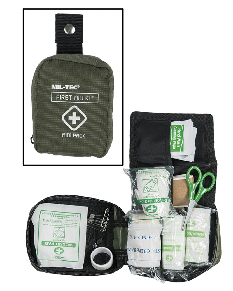 Éischt Hëllef Pack Éischt Hëllef Kit Midi Olive