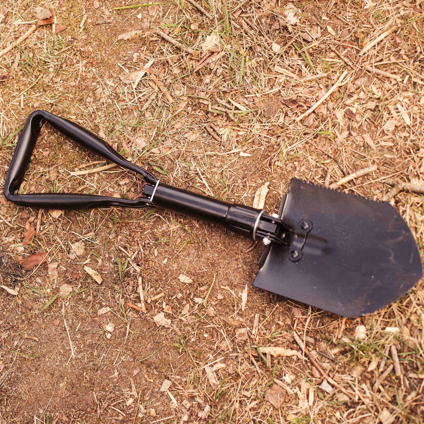 Bundeswehr Klappspad mat Pickaxe - Bw Spade Schaufel ausklappbar
