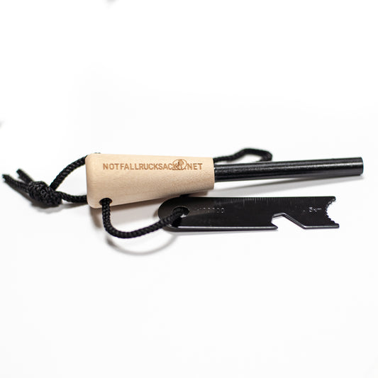 Premium Firesteel - Magnesium Staang mat Noutarmband