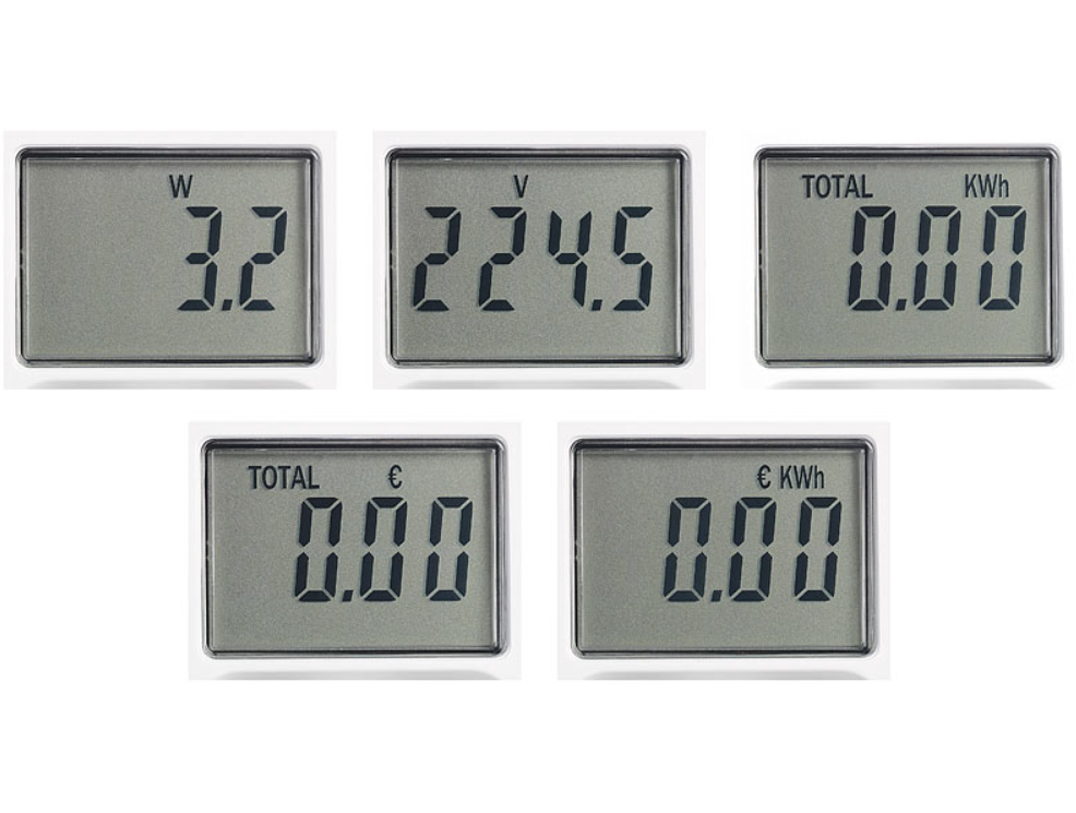 Energiekäschtemeter / Stroumverbrauchsmeter - bis zu 3680 Watt