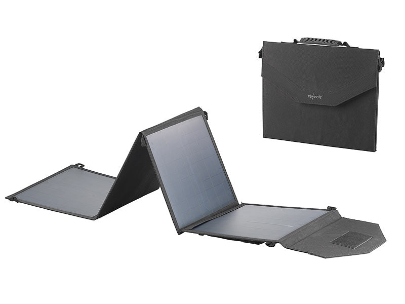 Premium Noutgenerator Kraaftbank mat grousse Solarpanneauen 30000 mAh & 120 Watt Kraaftstatioun mat Socket