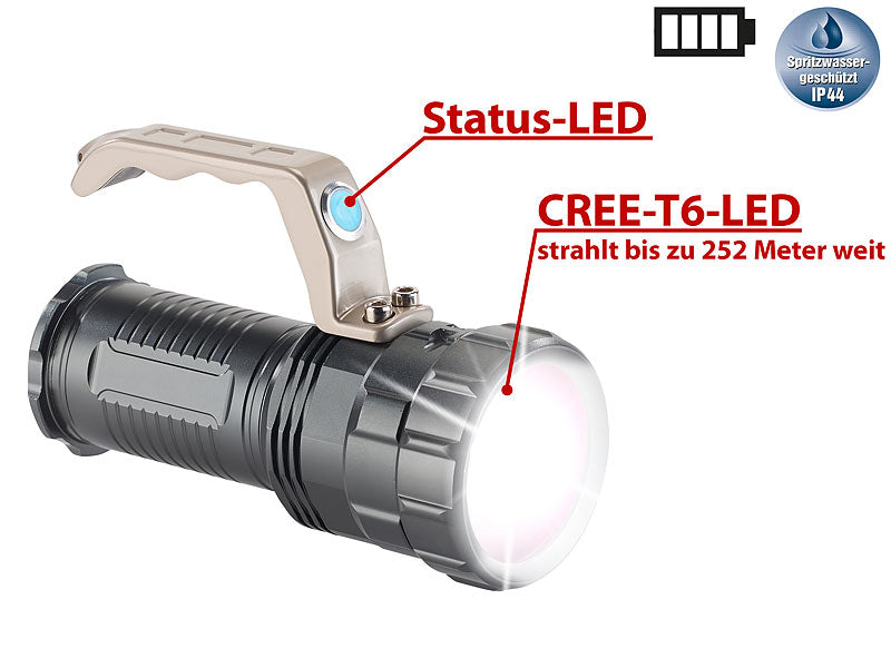 LED Lampe / Fackel - 400 Lumen