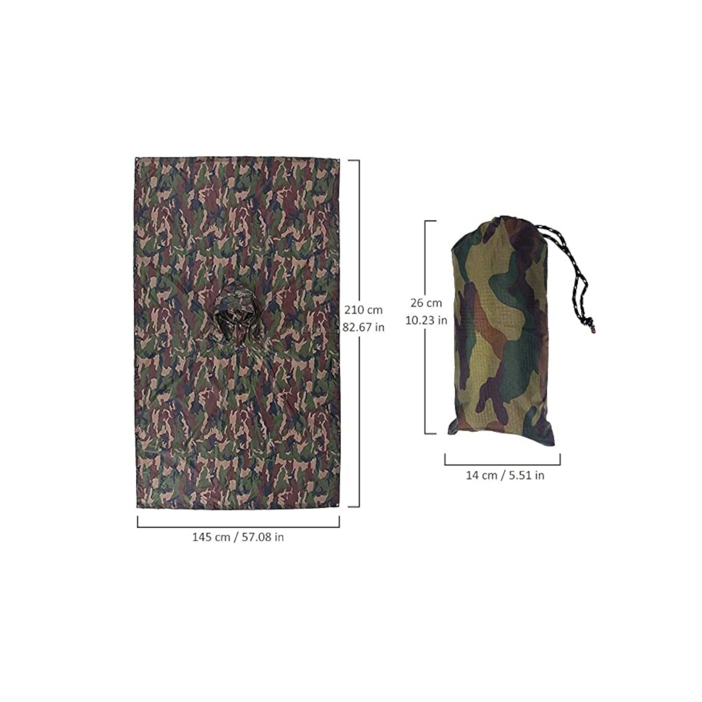 Multi-Funktioun Poncho