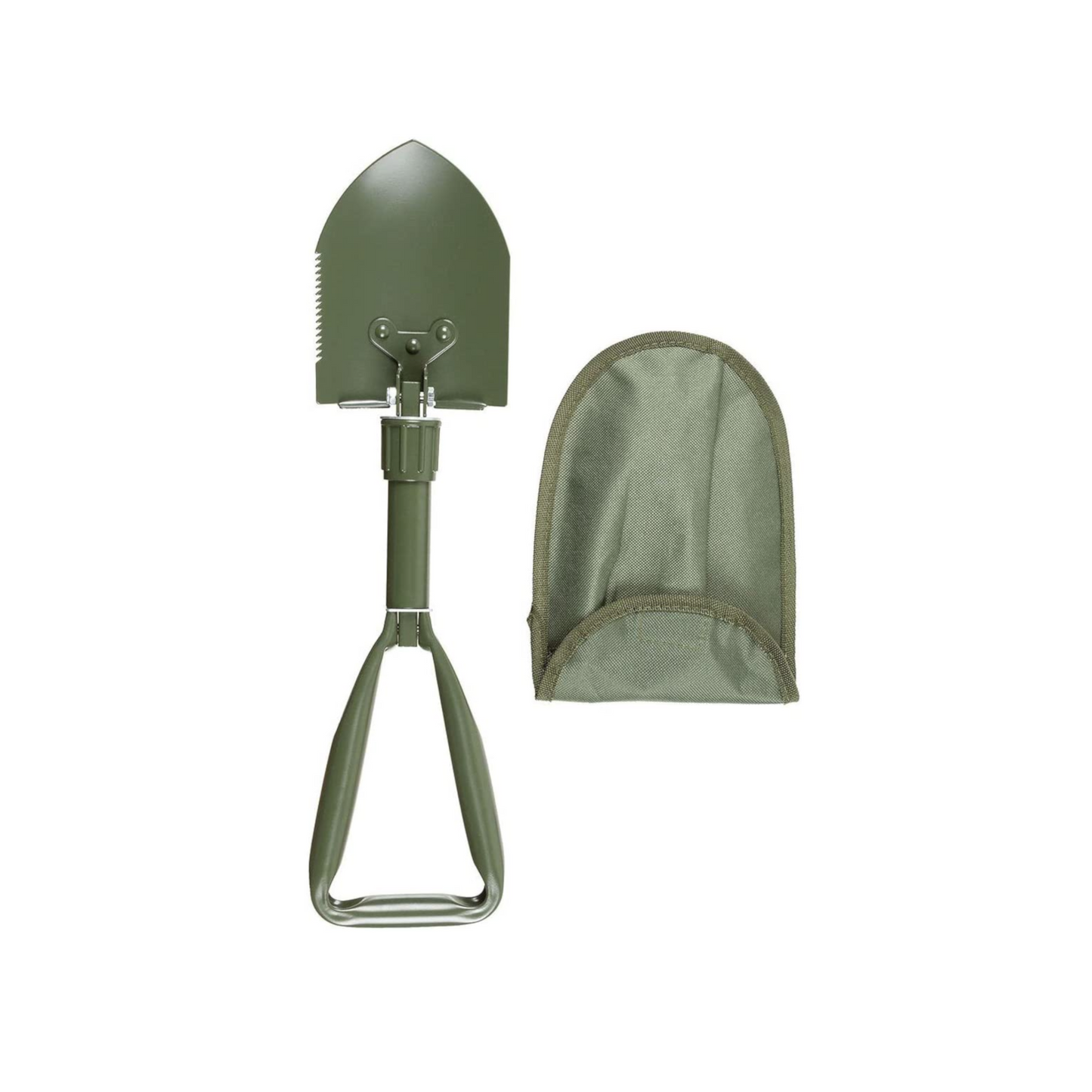Bundeswehr Klappspad mat Pickaxe - Bw Spade Schaufel ausklappbar