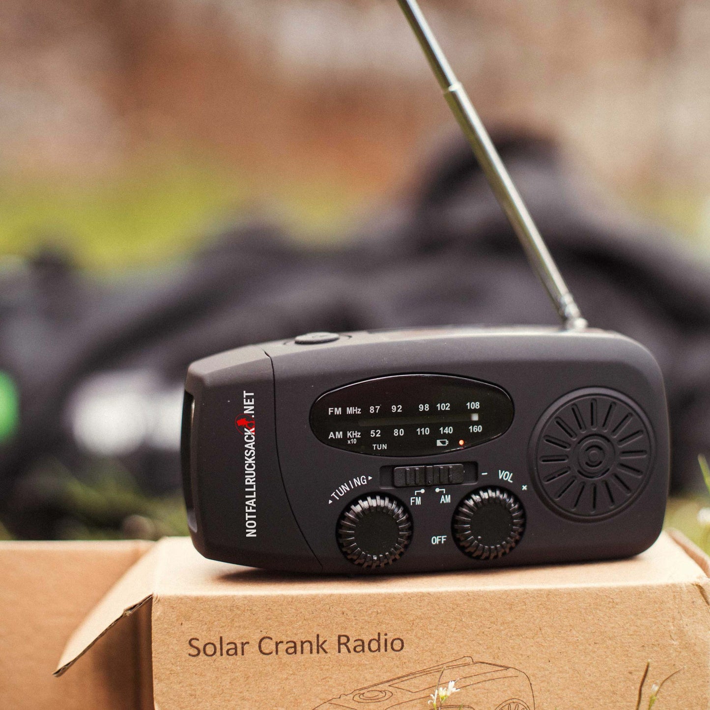 Wand-up Radio mat Solar Drive Radio Solar