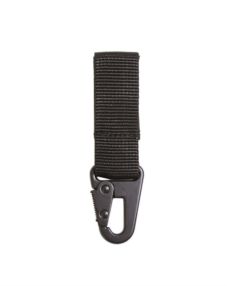 Keychain Clipper Style Taktesch Keyholder 7cm Black