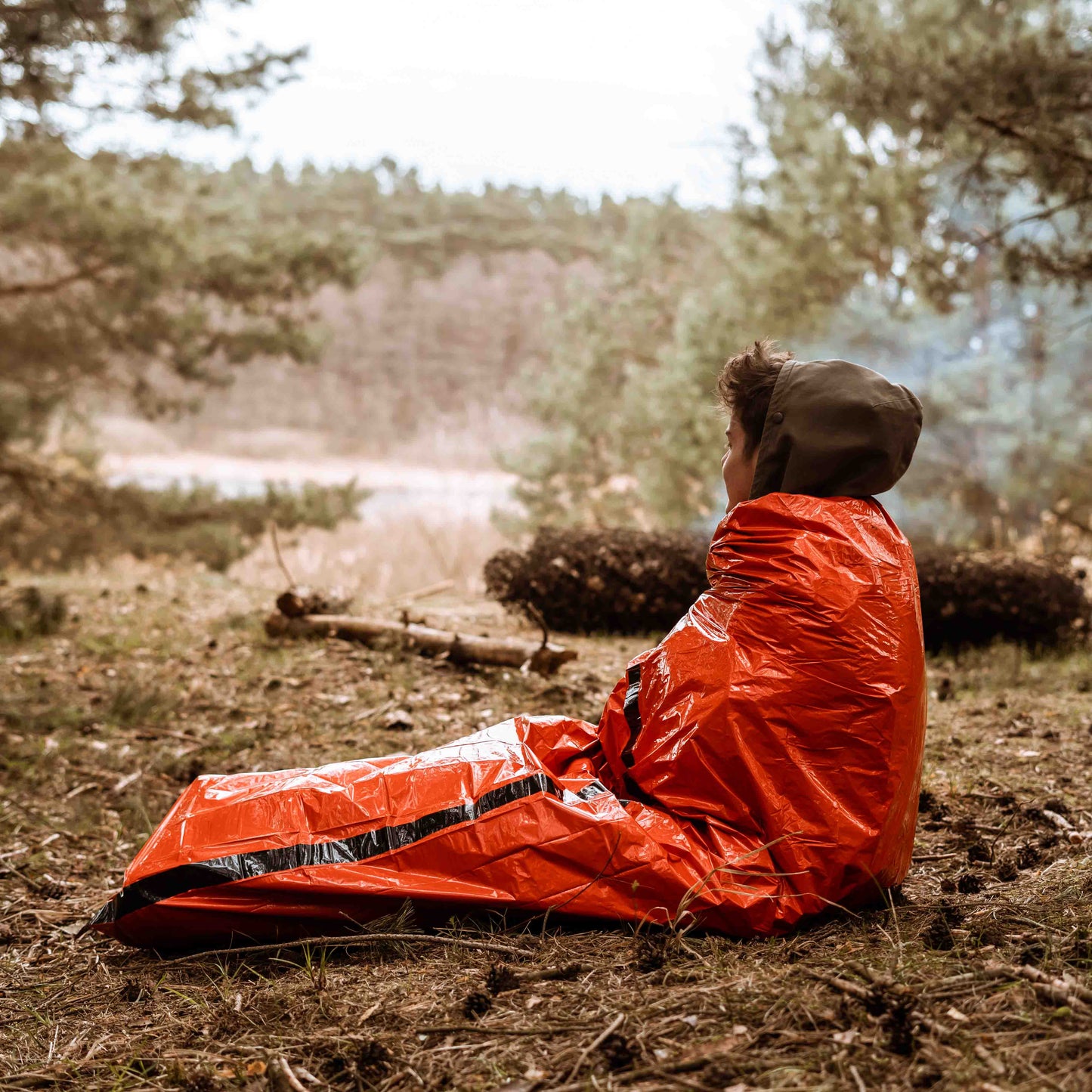 Noutfall Schlofsak Bivouac - ultra Liicht a waarm