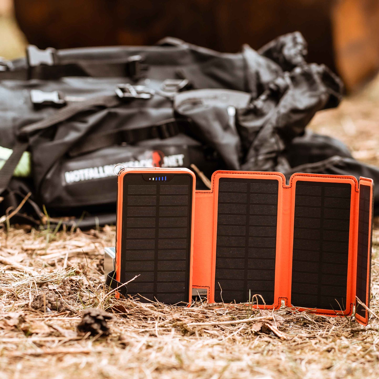 Duebel Pack - 2x Solarenergiebank - Testgewënner mat 26800mAh
