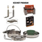 Emergency Rucksak Premium - Komplett Survival Kit mat Solar Radio