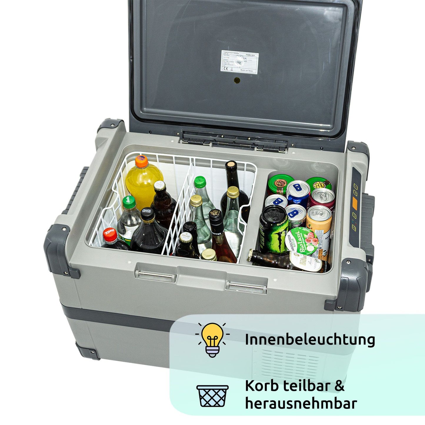 Kompressor Coolbox 28 Liter bis -22°C, 12/24 Volt