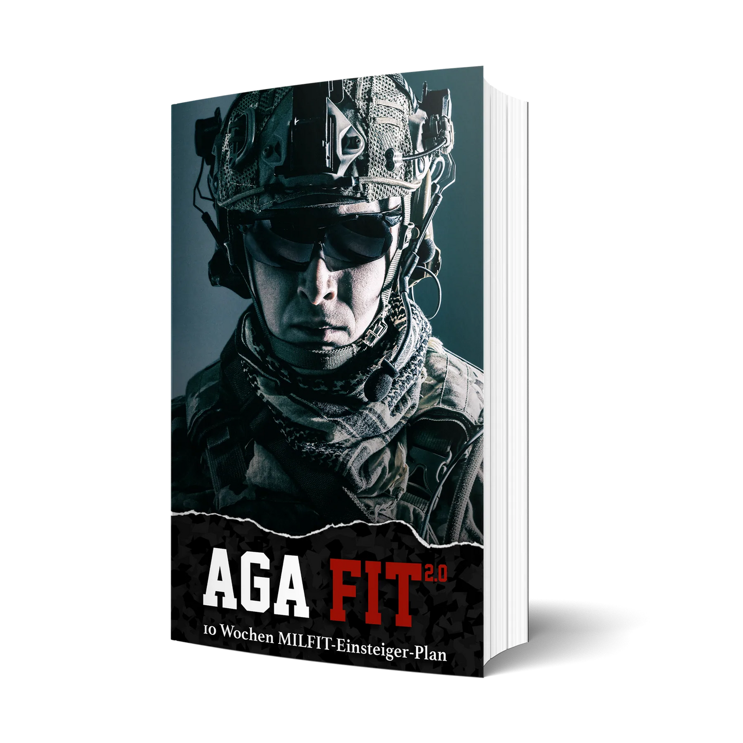 Trainingsplang / Fitnessplang / Militär Trainingsbuch 10 Wochen AGA Fit 2.0