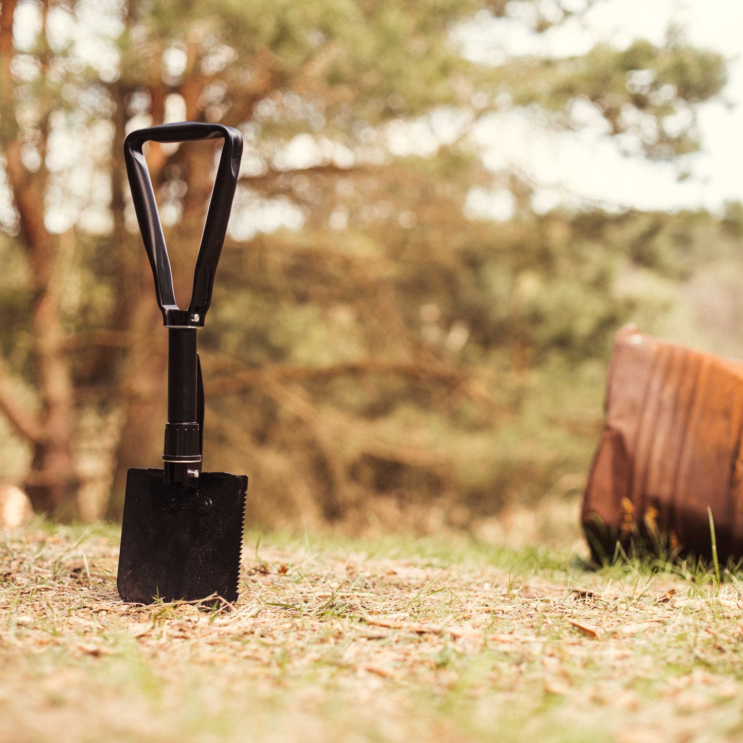 Bundeswehr Klappspad mat Pickaxe - Bw Spade Schaufel ausklappbar