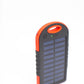 Solarenergiebank Premium Solarpanneau mat Kraaftbank, Lampe an 2x USB Out - direkt mat der Sonn gelueden fir Noutkraaft