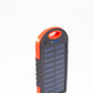 Solarenergiebank Premium Solarpanneau mat Kraaftbank, Lampe an 2x USB Out - direkt mat der Sonn gelueden fir Noutkraaft