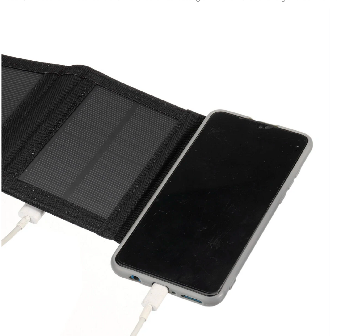 Premium Solarkraaftwierk vill Paneele - ausklappbar mat USB Output