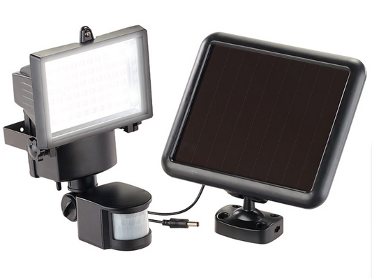 Solar LED Light - 600 Lumen - Motion Sensor / Motion Detektor