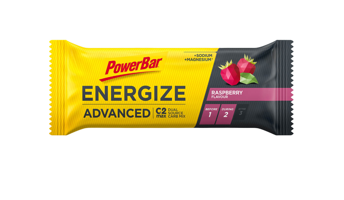Powerbar 20 Power Bars - Advanced - véier Varietéiten
