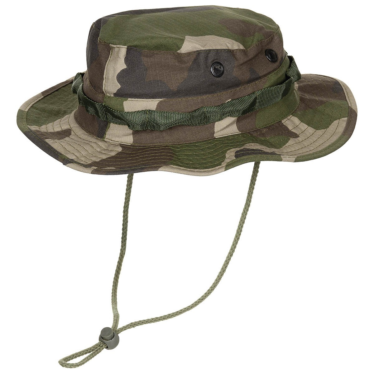 Taktesch Boonie - Bush Hut, Chin Strap Forest Camo